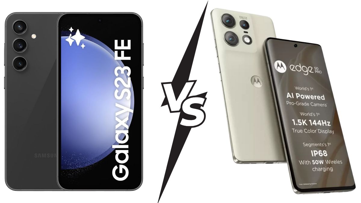 Samsung Galaxy S23 FE 5G vs Motorola Edge 50 Pro 5G: Which is a Better Option to Consider?