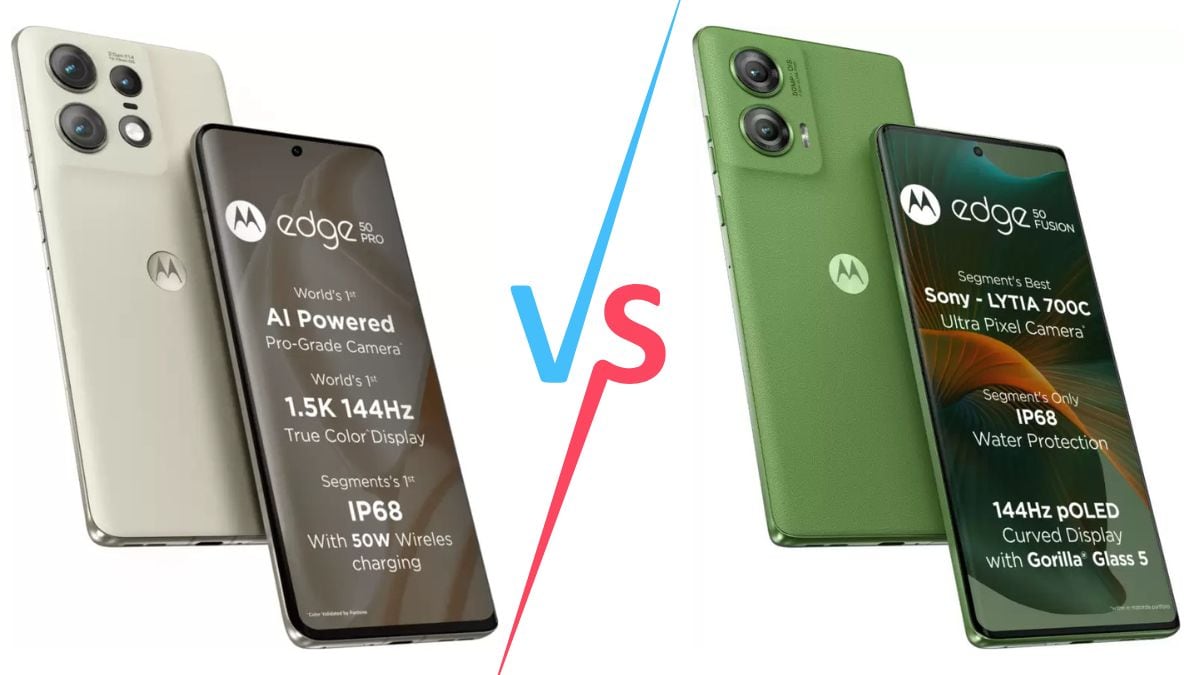 Motorola Edge 50 Pro 5G vs Motorola Edge 50 Fusion: Which One is Better?